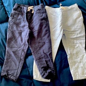 Janie and Jack Boys Linen Pants